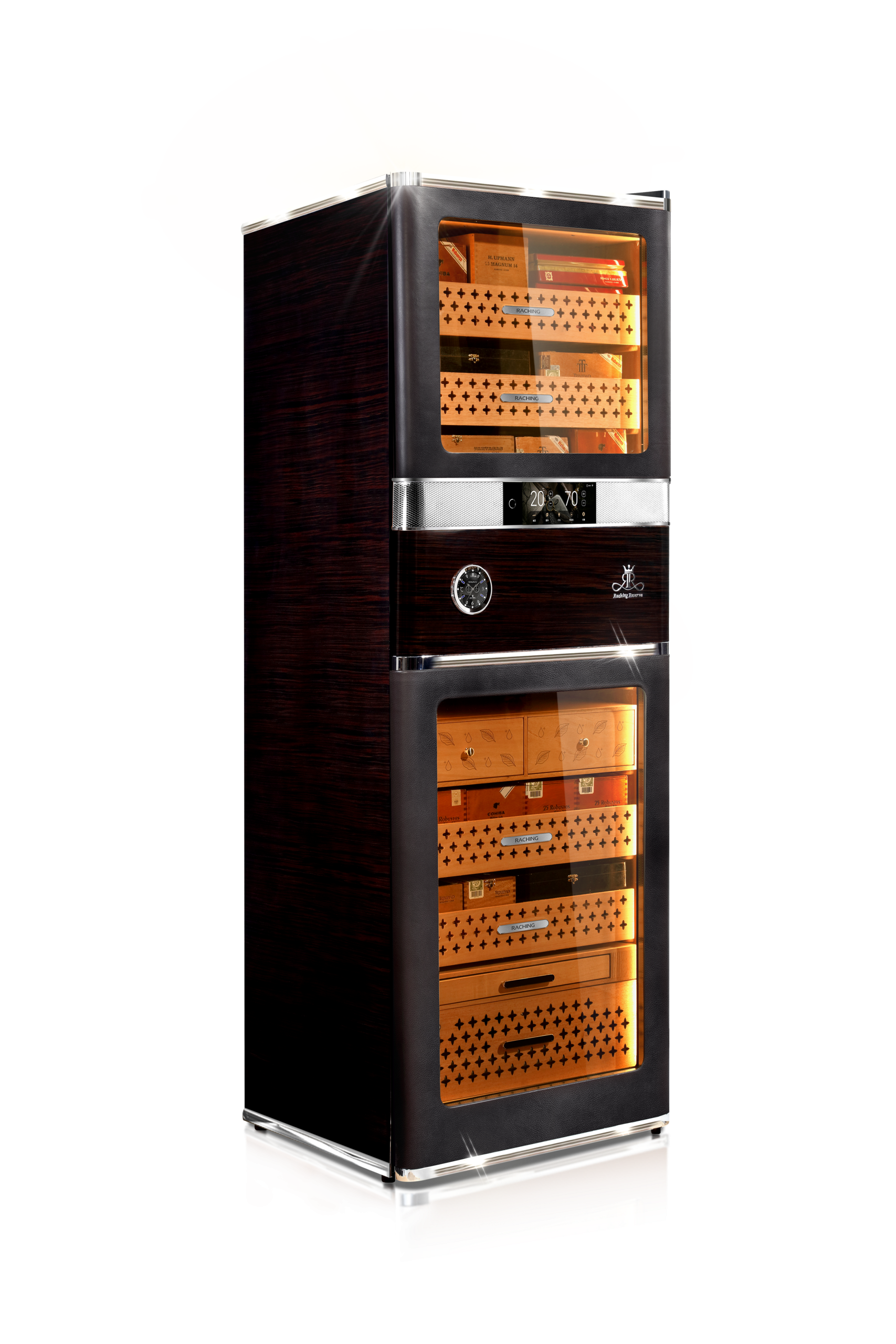 RACHING RR980 HUMIDOR | BRITISH GREEN - up to 4,000 Cigars - Image 2