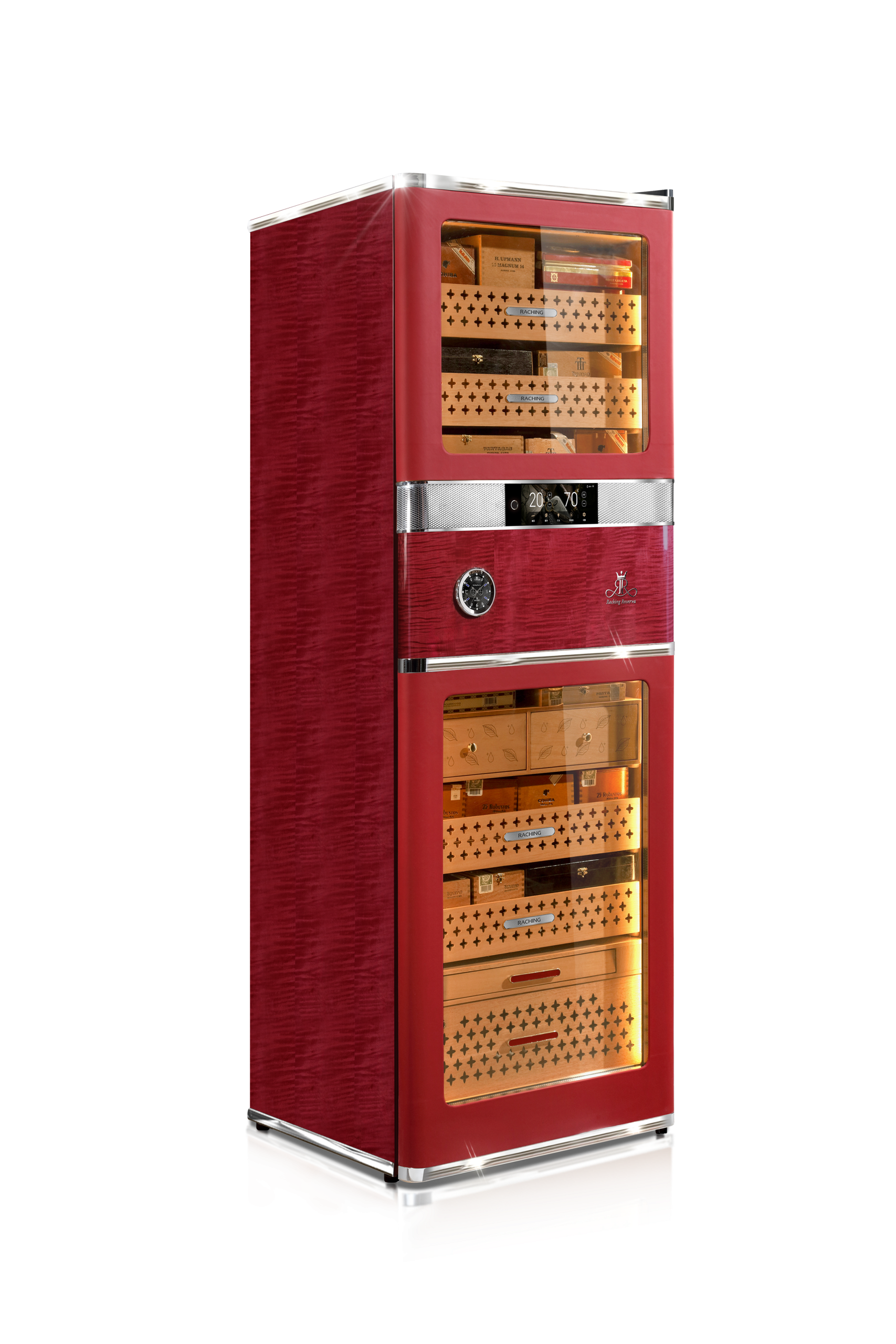 RACHING RR980 HUMIDOR | SAN DIEGO RED - up to 4,000 Cigars - Image 4