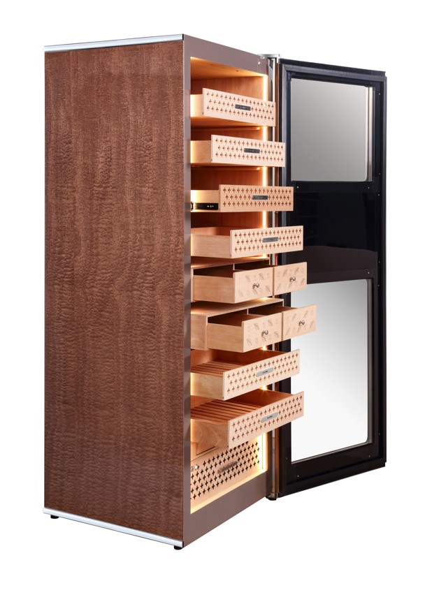 RACHING RR980 HUMIDOR | HAVANA TAN - up to 4,000 Cigars - Image 4