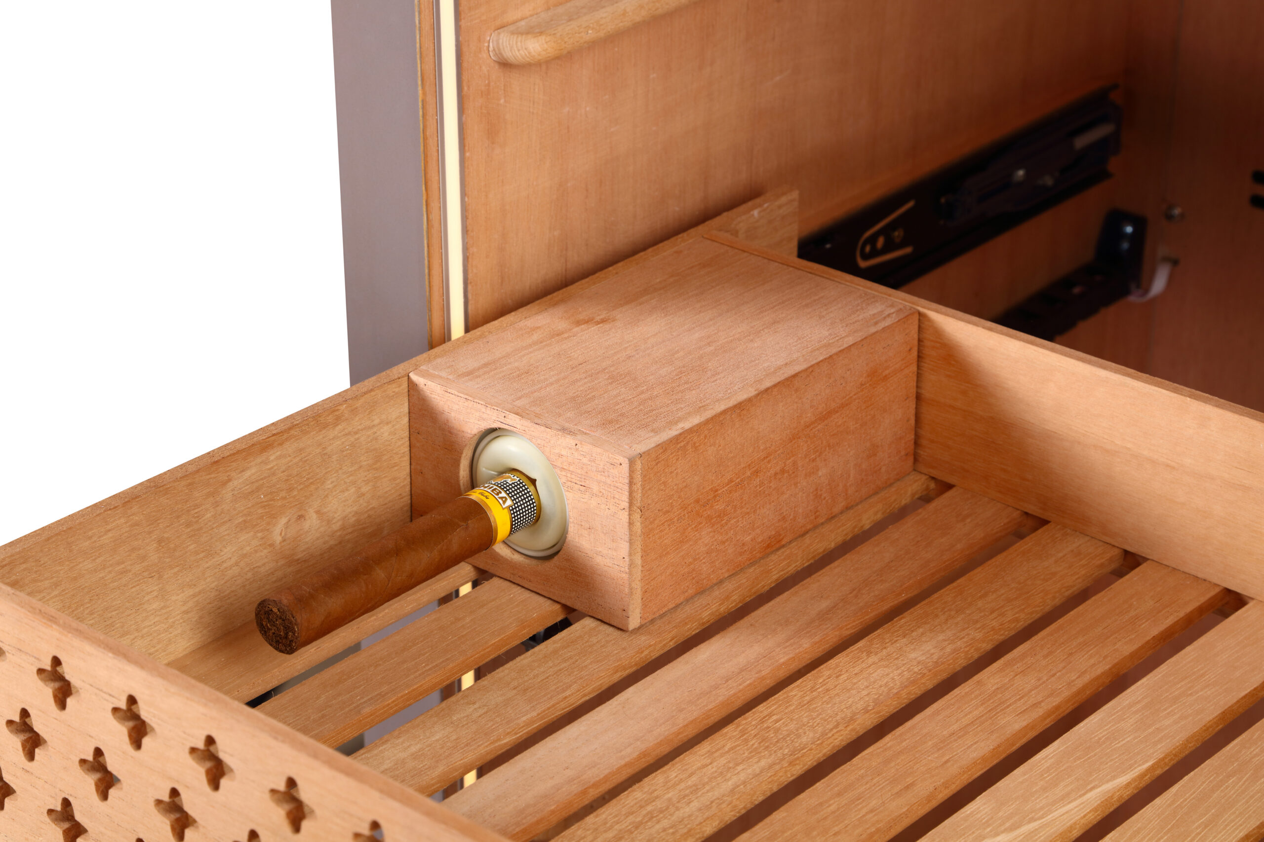 RACHING RR980 HUMIDOR | BRITISH GREEN - up to 4,000 Cigars - Image 3