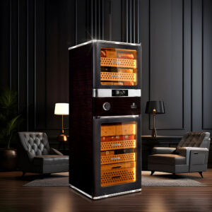 RACHING RR980 HUMIDOR | CARIBBEAN BLACK- up to 4,000 Cigars