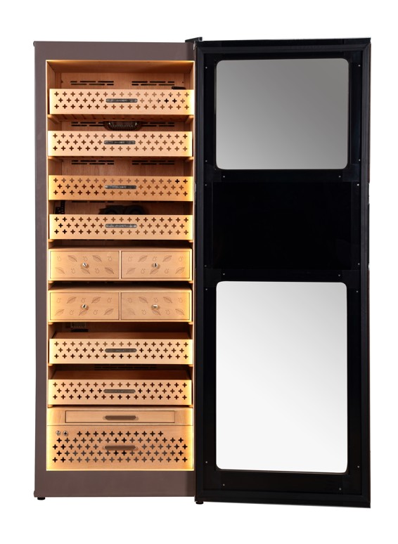 RACHING RR980 HUMIDOR | BRITISH GREEN - up to 4,000 Cigars - Image 6
