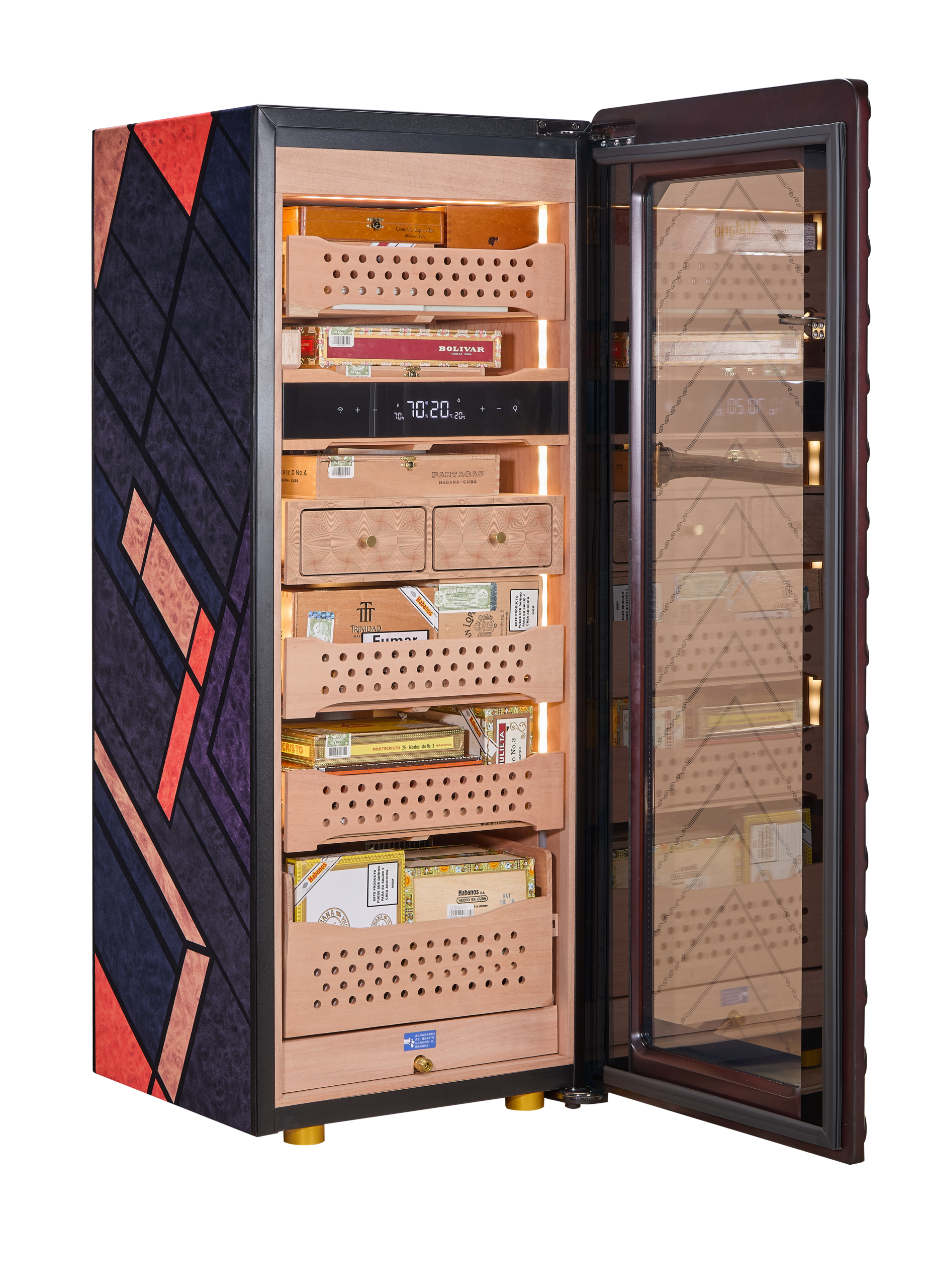 Afidano Humidor C5 - Capacity 1400-1600 - Image 2