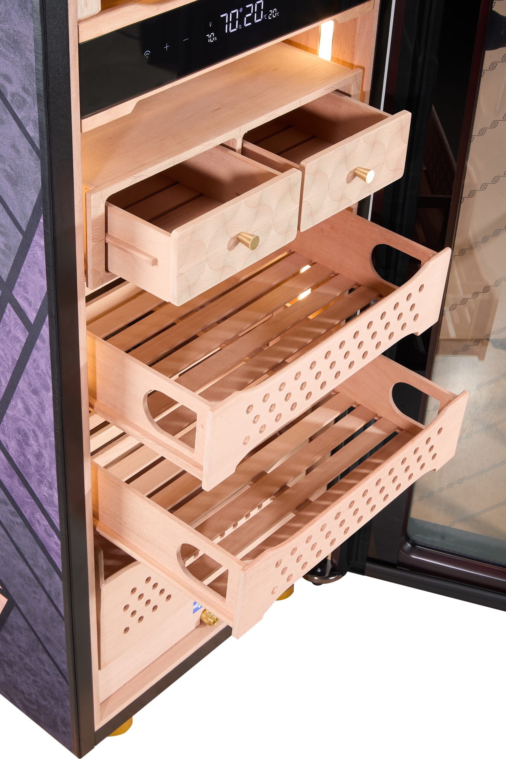 Afidano Humidor C5 - Capacity 1400-1600 - Image 4