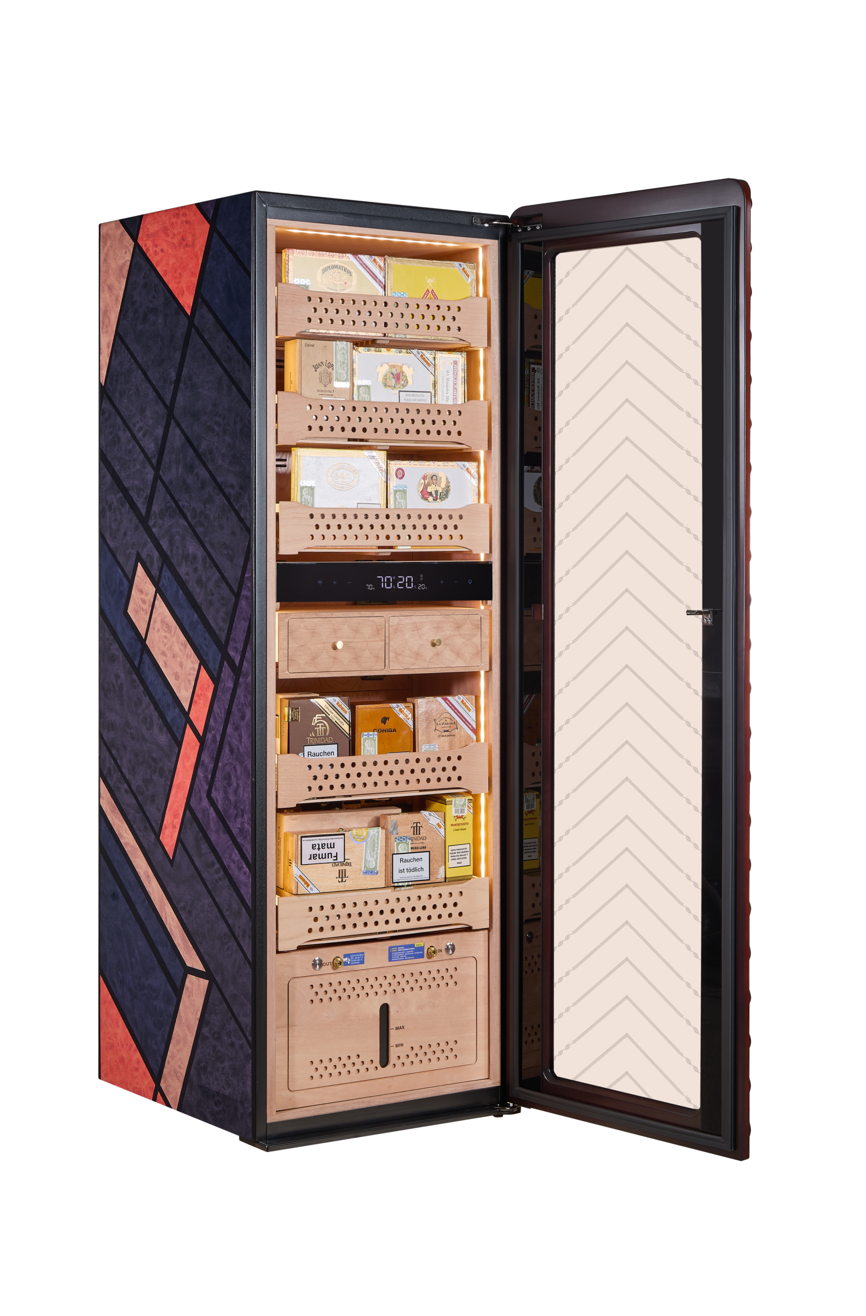 Afidano Humidor C8 - Capacity 2500-3000 - Image 3